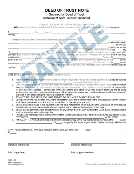 deed-of-trust-note-secured-by-deed-of-trust-nevada-legal-forms